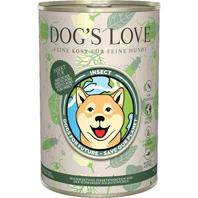 Dog's Love Insect Hmyz 400 g