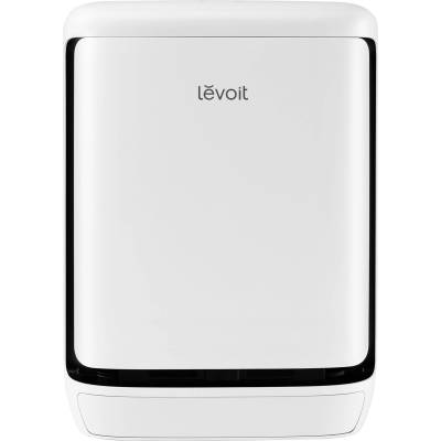 Levoit Vital Pet Pro HEPA air purifier pet hair for households with pets, removes odors allergens, automatic cleaning technology, activated carbon filter, PM2.5 TVOC sensor, up to 53㎡ polar white - LAP-P501S-WEU