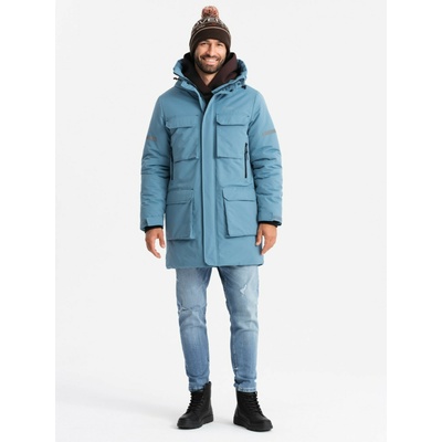 Ombre Clothing Мъжко изолирано дълго яке Ombre Clothing Ombre Clothing | Sin | МЪЖЕ | M