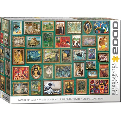 EUROGRAPHICS Majstrovské diela 2000 dielov