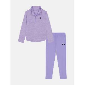 Under Armour Момичешки комплект Under Armour UA 1/4 ZIP LEGGING SET Under Armour | Siv | Момичешки | 2-3 години