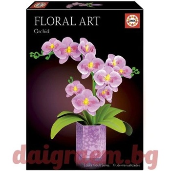 Educa 3D пъзел Educa 20135 - Флорално изкуство, Орхидея (EDU20135)