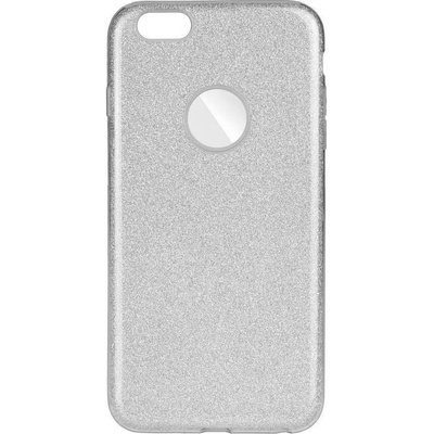 Forcell Блестящ Силиконов Калъф за iPhone 6/6s, Forcell Shining Case, Сребрист (5901737411204)