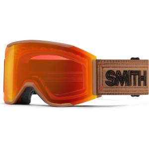 SMITH Ски маска Smith Squad Mag ChromaPop Mirror S2 + S1 Ski goggles - Camel Warm Steel / CP ED Red Mirror + Storm Blue - размер M/L (417-5387-0711)