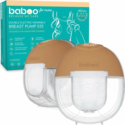 Baboo Electric Wearable Hands free Breast Pump