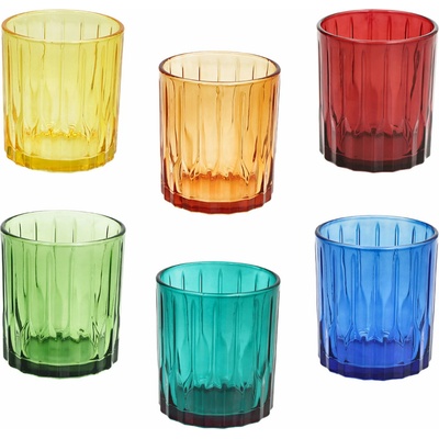 ULTIC Tognana Sklenice set barevné LOUNGE MOLOR 6 x 350 ml