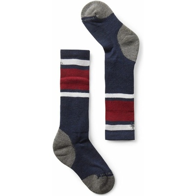 Smartwool Kids' Wintersport Full Cushion Stripe Ot Snow deep navy