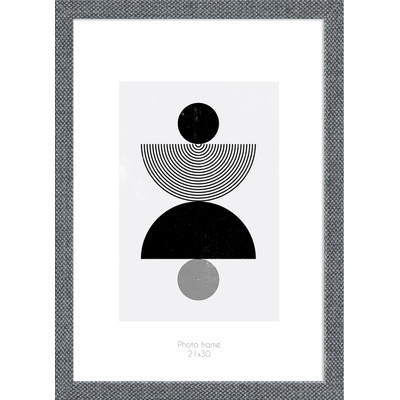 STYLER Рамка за снимки Kyoto 21 x 30 см сива (RA-15093)