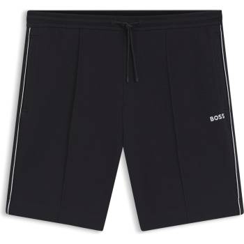 Boss Поларени къси панталони Boss Men's Fleece Jogger Shorts - Dark Blue 402