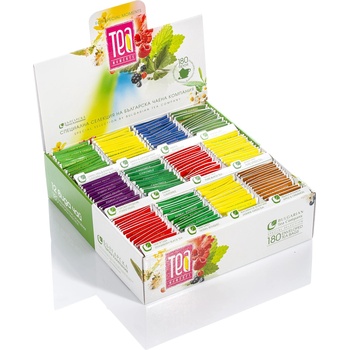 Image 1 of Tea moments КАРТОНЕНА КУТИЯ - 180 ИНДИВИДУАЛНИ ПАКЕТЧЕТА ЧАЙ