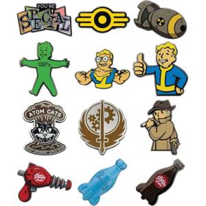 FaNaTttiK Значка FaNaTtik Games: Fallout - Mystery Pin, Blind Box, асортимент (FNTK-B-FLT81-CDU)
