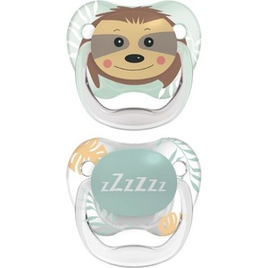 Dr. Brown's Бебешка залъгалка Dr. Brown's - PreVent, 6m+, 2 броя, зелена (72239311943) - baby