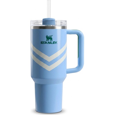 Stanley The Quencher Cup H2.O FlowState Tumbler 1180 ml 40oz Cornflower Chevron Gloss
