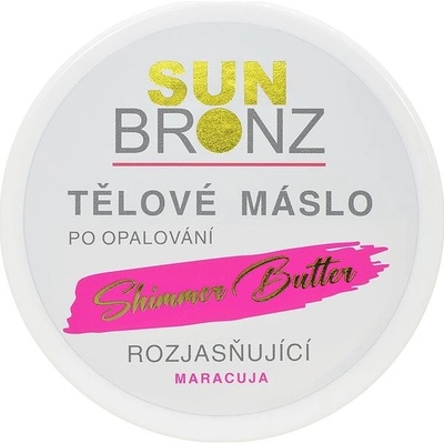 Vivaco Tělové máslo po opalování s třpytivým efektem Maracuja SUNBRONZ 200 ml