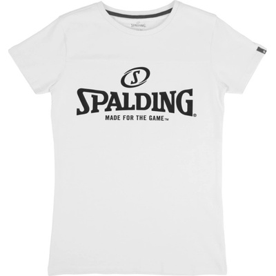 Spalding Essential Logo Tee Damen 40221627 white