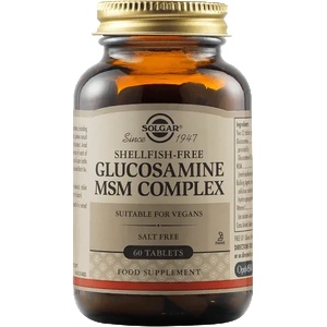 Solgar Glucosamine MSM Complex, 60 tablets
