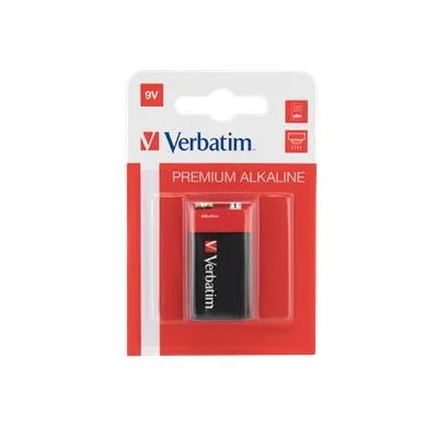 Verbatim Батерия, 9V, 1 бр, VERBATIM "Premium" 49924 (49924)