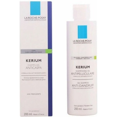 La Roche Posay Kerium šampón proti lupinám na mastné vlasy 200 ml