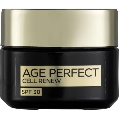 L'Oréal Age Perfect Cell Renew Day Cream SPF30 дневен крем против бръчки с uv защита 50 ml за жени