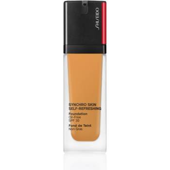 Shiseido Synchro Skin Self-Refreshing Foundation дълготраен фон дьо тен SPF 30 цвят 420 Bronze 30ml