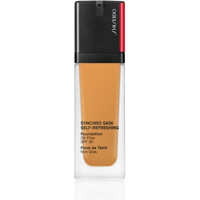 Shiseido Synchro Skin Self-Refreshing Foundation дълготраен фон дьо тен SPF 30 цвят 420 Bronze 30ml