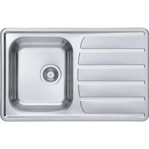 Alveus Zoom Maxim - Мивка 79х50 см, неръждаема стомана 1108173 (1108173) Мивка за вграждане