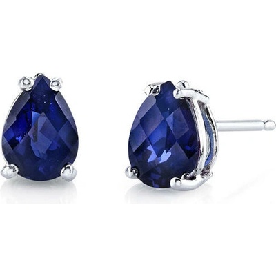 Eppi Zafírové slzy v zlatých náušniciach Rekan E34087