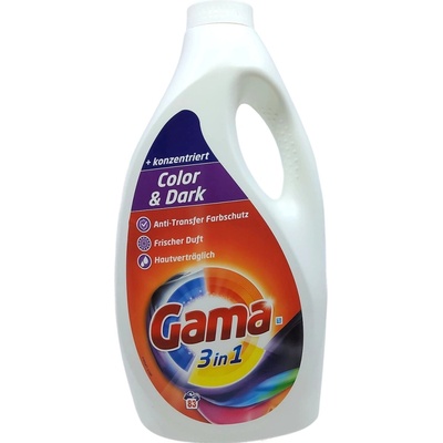 Gama 3in1 Gél na pranie farieb 4,15 l