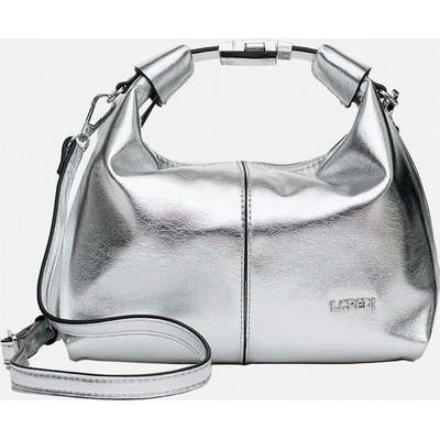 L.Credi Pamela Hobo Silver 3L