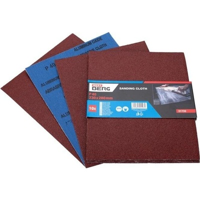 FESTA PLÁTNO BRUSNÉ 230 X 280 MM Varianta: Plátno smirkové WESTBERG 230x280mm P40 10ks