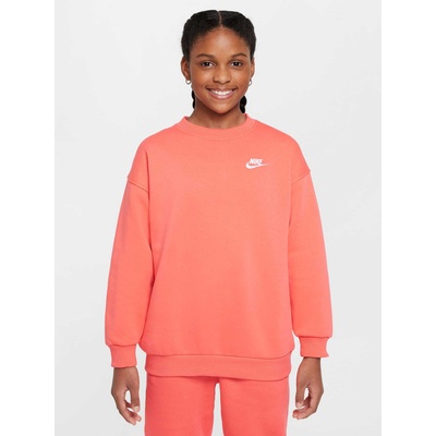 Nike Блуза g nsw club flc ovrszd crew lbr