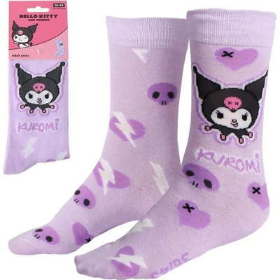 Ponožky Hello Kitty Kuromi