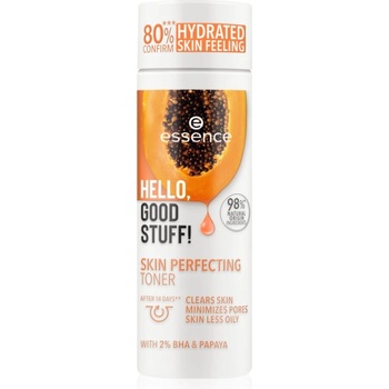 essence Hello, Good Stuff! 2% BHA & Papaya нормализиращ тоник за редукция на себум 100ml