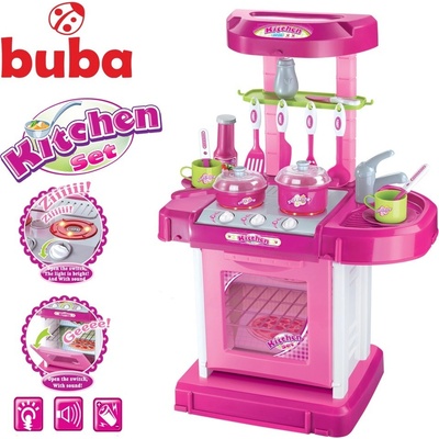 Детска кухня Buba My Kitchen 008-58, Розова (008-58)