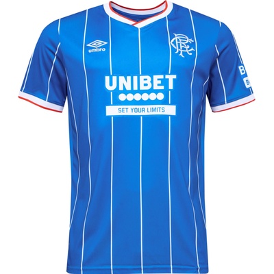 Umbro Rangers Home SS Shirt modrá bílá