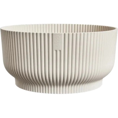 elho Kvetináč vibes fold bowl 25 cm - linen white