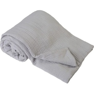 Baby Matex Детско одеяло Baby Matex - Muslin, сиво (5902675061537) - baby