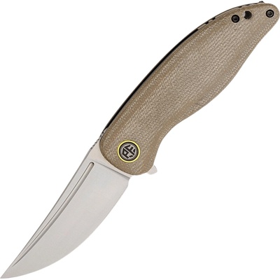 Petrified Fish PFP06 Simum Satin K110 khaki Micarta PFP06KAMS
