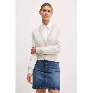 APC A. P. C. Памучна жилетка cardigan berenice (COGDK.F22266)