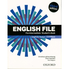 English File 3rd edition Pre-Intermediate Student´s book česká edice - Christina Latham-Koenig