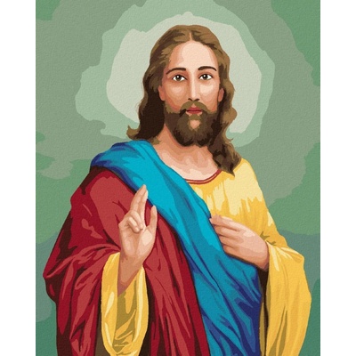 Malování podle čísel JEŽÍŠ KRISTUS