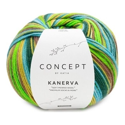 KANERVA SOCKS Katia Farby KANERVA: 103 mix farieb 3