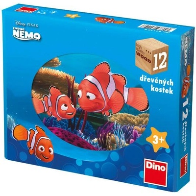 Dino Дино Дървени кубчета Немо 12 бр (641198)