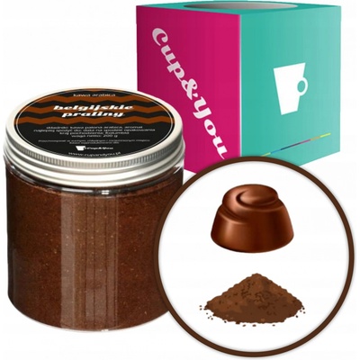 Cup&You Káva aromatizovaná mletá příchuť BELGICKÉ PRALINKY ARABICA 200 g
