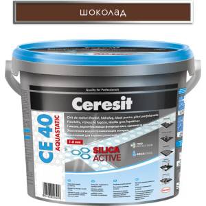 CERESIT ФУГА АКВАСТАТИЧНА СЕ40 5кг ШОКОЛАД (2164858, 3047163)