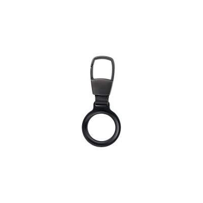 pouzdro Metal Holder s karabinou pro Apple AirTag černá – Zboží Živě