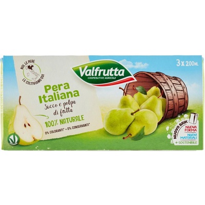 Valfrutta hroškový džús 3 x 200 ml
