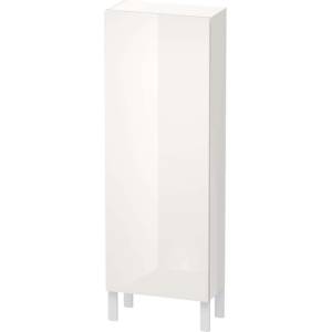 Duravit L-Cube - Шкаф с височина 132x50x24 см, десен, лъскаво бял LC1169R2222 (LC1169R2222)