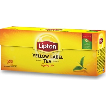 Lipton Yellow Label černý čaj 25 x 2 g