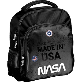 Paso batoh dvoukomorový NASA černá